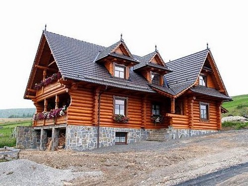 Различные конструкции домов из дерева — обзор