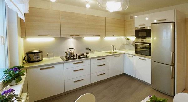 Типы планировок кухонного пространства установите раскладной или выдвижной