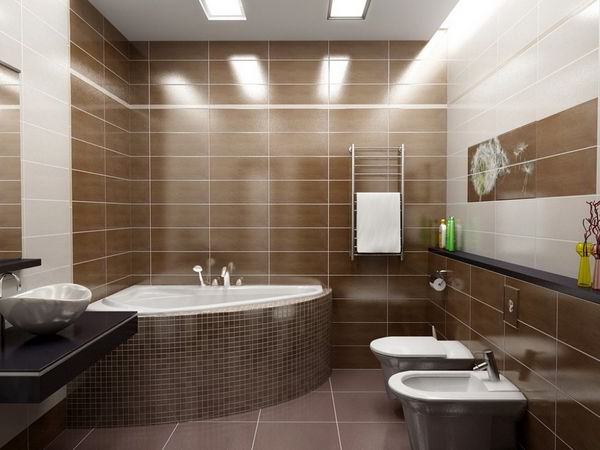 Выбор керамической плитки для ванной учтите особенности помещения