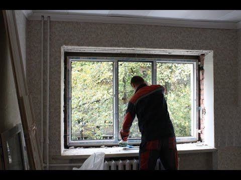 Как установить окно своими руками Хотите узнать, как установить окно